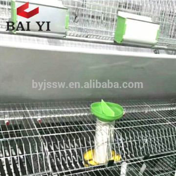 Galvanized welded wire mesh rabbit farming cage